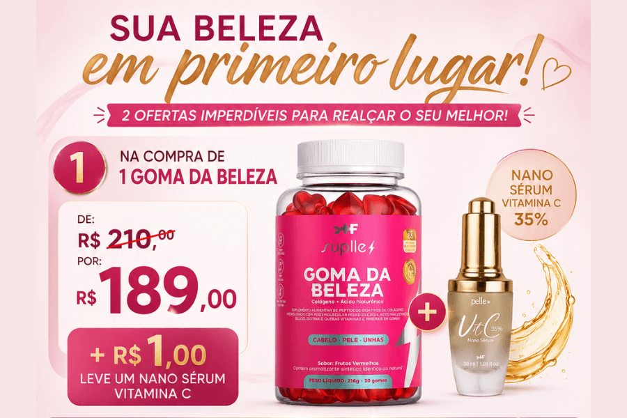 Imagem do Goma Beleza + Nano Vit C