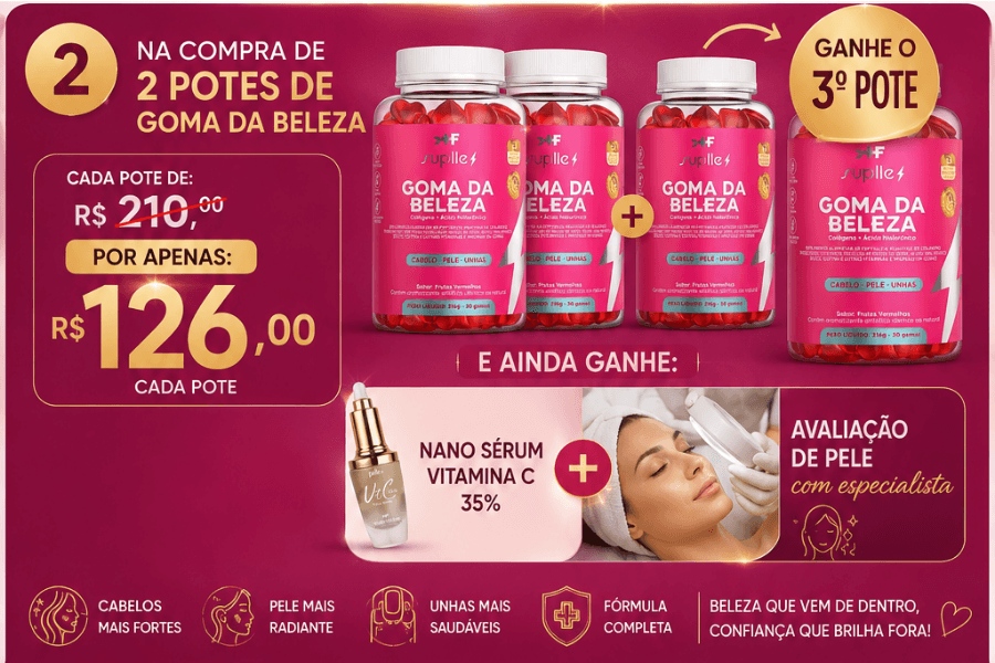 Imagem do Goma Beleza 3 por 2